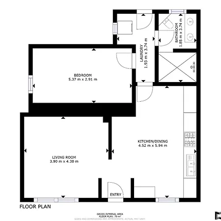 Huus An't Doerpsdiek Holiday home Krummhoern